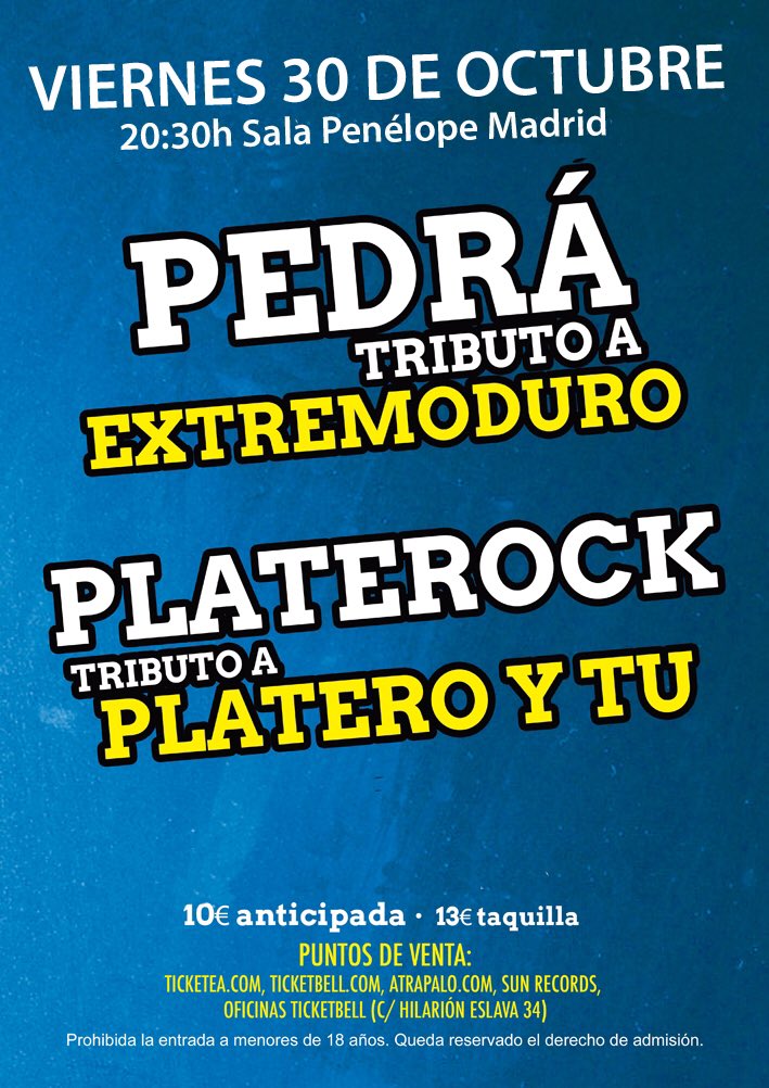 SalaMonMadrid's tweet photo. Mañana os esperamos! 
Últimas entradas anticipadas: @ticketea https://t.co/dZhHfuWdnf