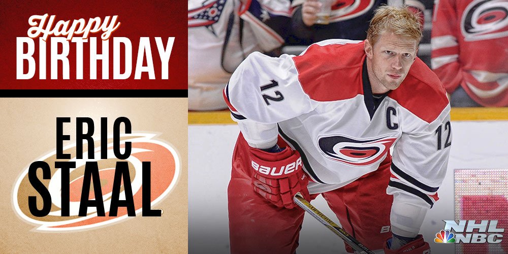 Happy Birthday Eric Staal! 