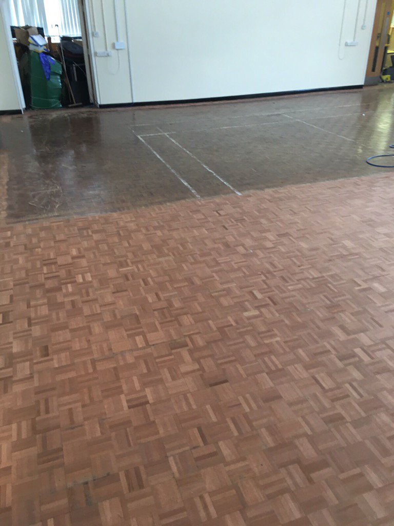 MillerFloorSand's tweet photo. Floors sanded and varnished at all saints Catholic primary #school in sale #manchester #flooring https://t.co/KxDVEbsusw