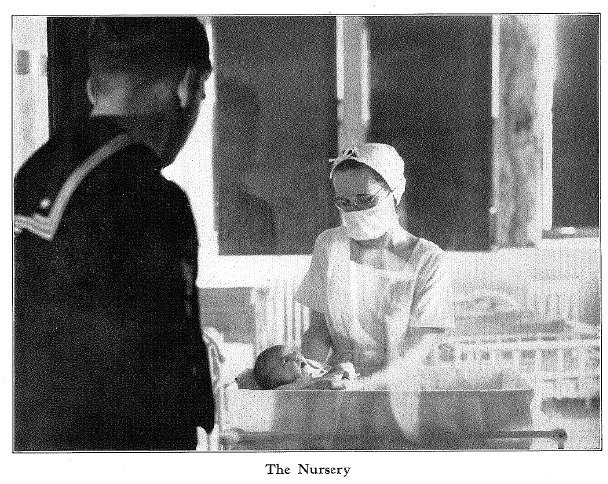 RecruiterDB's tweet photo. A favorite @waterburyhosp #ThrowbackThursday photo. 1945 #WWII #Sailor sees his #newborn baby. #TBT #histnursing https://t.co/uxjdiE5QdF