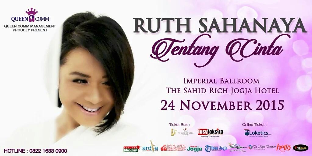 jalanbhakti's tweet photo. Konser TENTANG CINTA w/ Ruth Sahanaya | 24/11/2015 | For more info, please contac @queencomm_jogja  +6282216330900 https://t.co/w1VKSjZnE8
