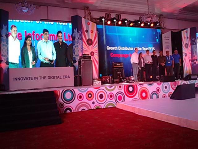 cisco_in's tweet photo. Cisco Growth Distributor of the year goes to Compuage Infocom Ltd #CIPC2015 https://t.co/KuE21aMW2q