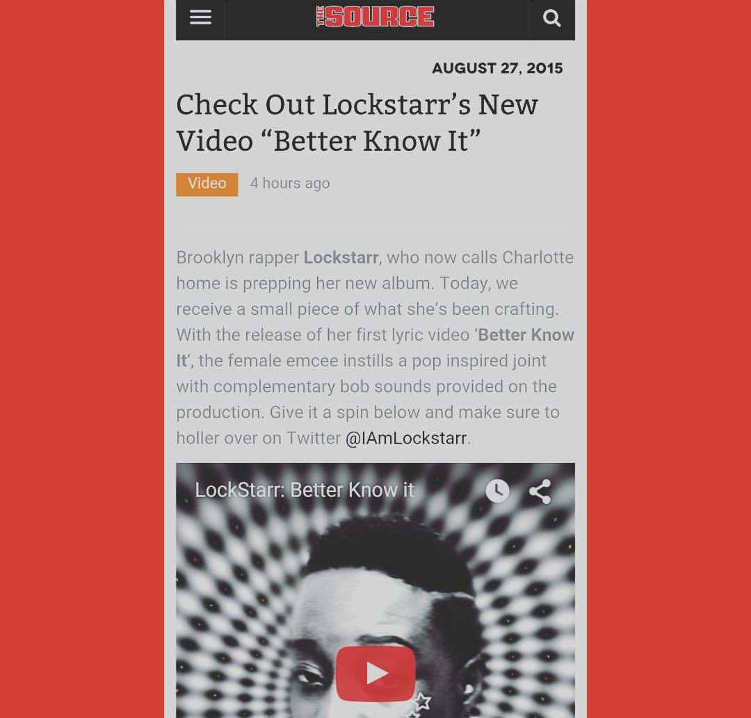 IAMLockStarr's tweet photo. #betterknowit #Featured in the @TheSource #westside #crowntown #queencity #lockstarr #starrzup @DCGOHAM https://t.co/EcTlb7WMsq