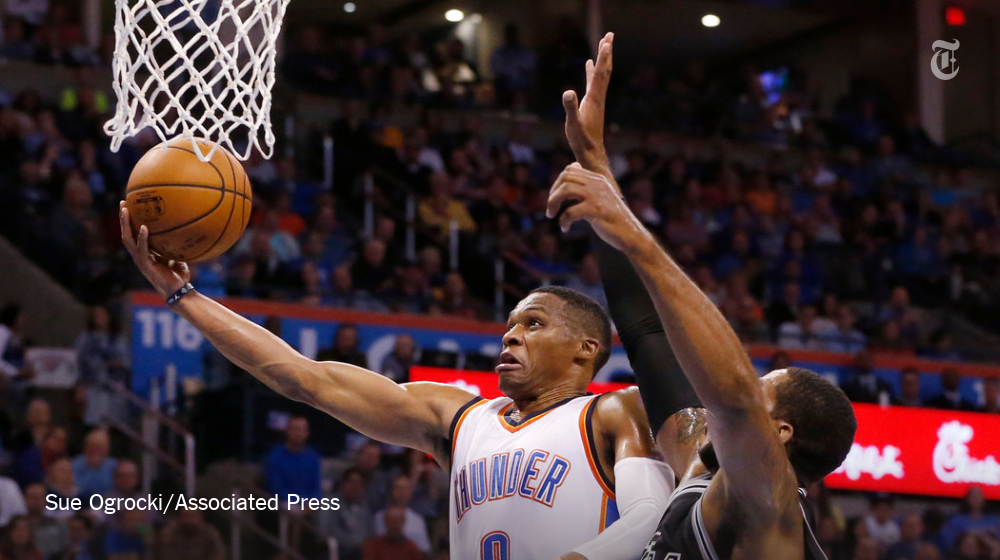 nytimes's tweet photo. 11 things we (may) have learned from the NBA openers https://t.co/F9nAI7vwHt https://t.co/YhEW4fhsgK