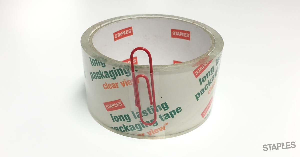 StaplesStores's tweet photo. One of those "Why didn't I think of that myself?" things. #tapefix #officehack https://t.co/qGmm4zPNl2