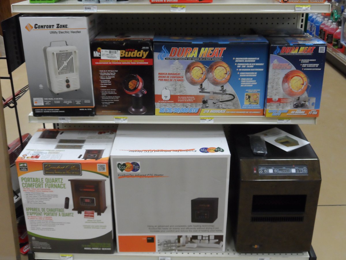 Juniatalumber's tweet photo. Get ready for cold weather with a new heater. Don't forget to check your heat tapes &amp; heat lamps before its to late. https://t.co/txuZvfP5Lg