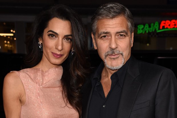 CELEBUZZ's tweet photo. George and Amal Clooney just won over our hearts (even more) with this cute adoption: https://t.co/dJbQqsh2yH https://t.co/VyPZdYbHAG