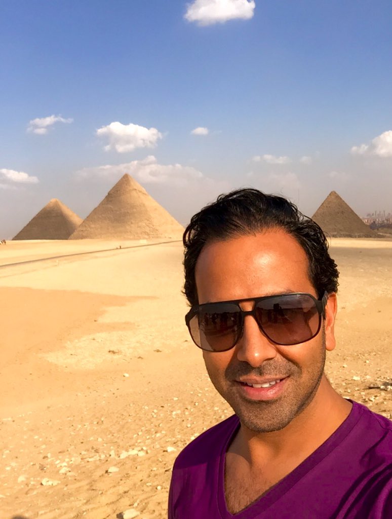 RajAcquilla's tweet photo. Arrived in #Cairo #Egypt โ๏ธโ๏ธ๐ซ @MenaHouseHotel set for @Allergan #Symposium #SharmDerma live with #KoenDeBoulle ๐๐ฅ https://t.co/6q0gpILZ10