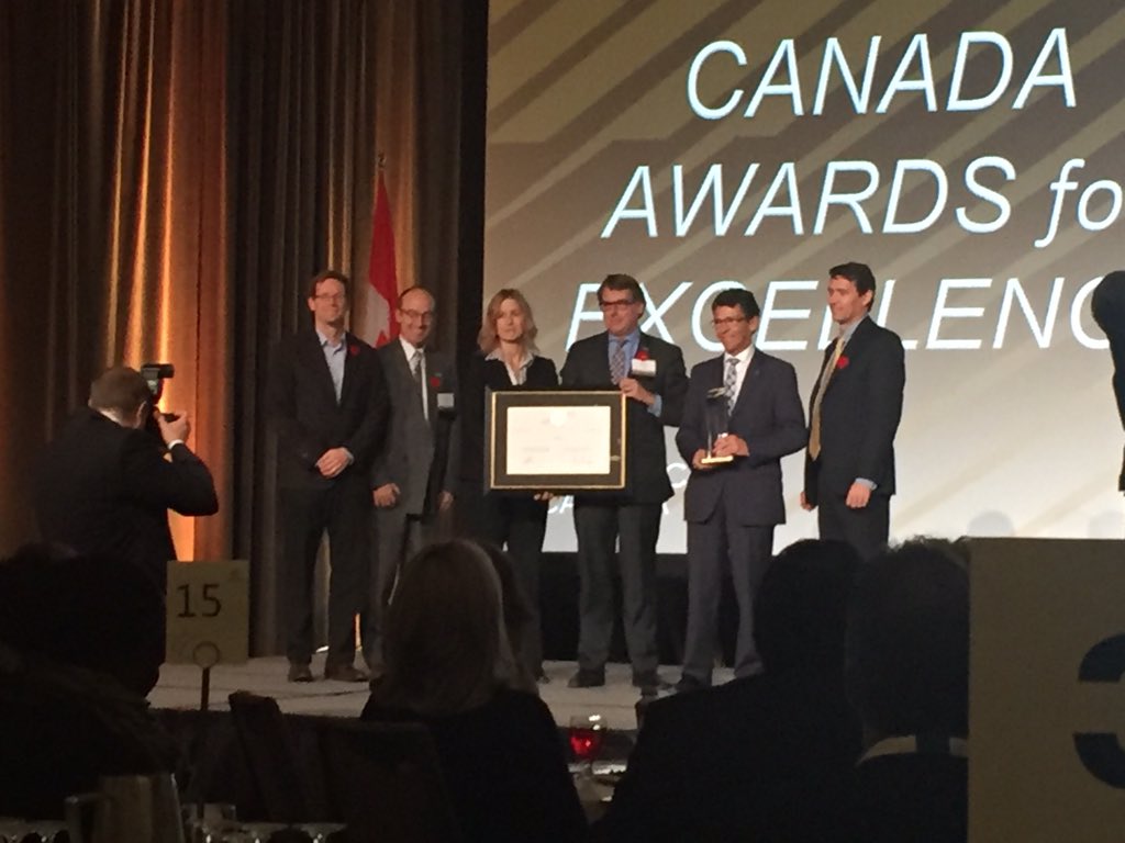 ExcellenceCan's tweet image. INO receives CAE Gold #quality award  #ecsummit