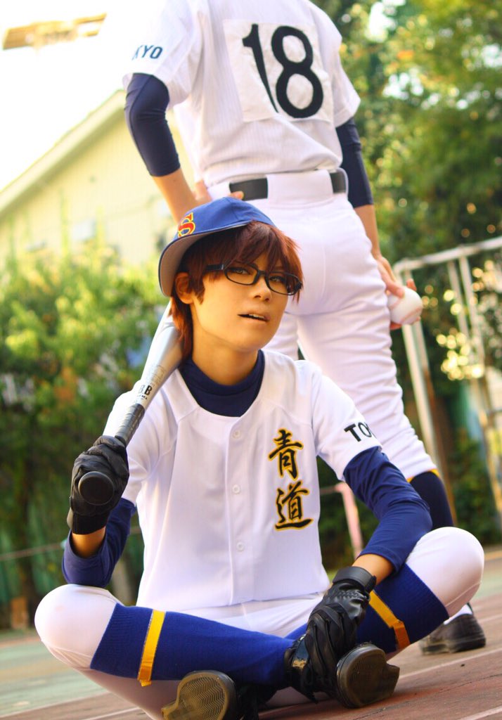 akRulight's tweet photo. 御幸と小湊してます。倉持大本命の御沢と二遊間で生きてます_(:ᗉ」∠)_
よろしければお迎えに行かせてつかーさい！！
 #ダイヤのAレイヤーさんと繋がりたい
#ダイヤのAクラスタさんと繋がりたい https://t.co/ii6BhvSiGZ