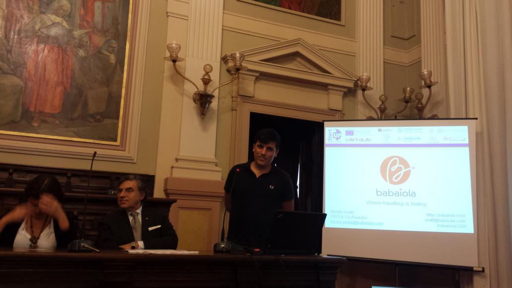 StartCupSardegn's tweet photo. 2pitch #startcupsar: BABAIOLA-organizza vacanze racchiudendo nel sito sentimenti, emozioni, consigli..e risparmiare! https://t.co/mUACLoqqA0