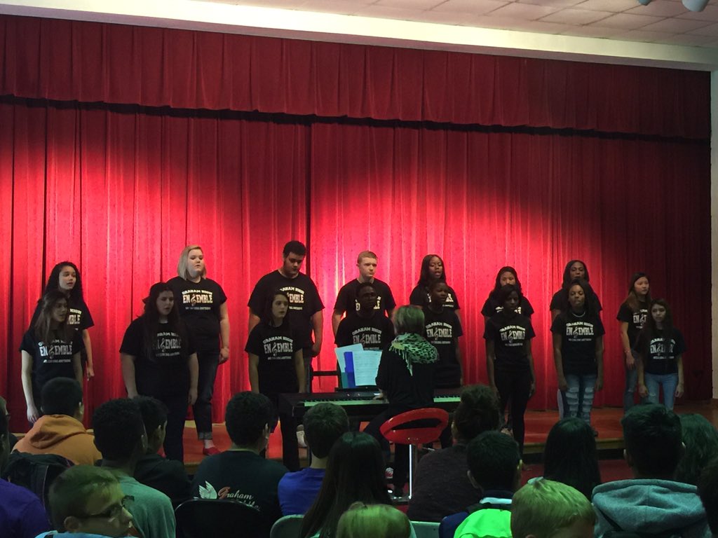 GMSfalcon's tweet photo. .@GHS_RedDevils Ensemble performs for #gmsfalcons STEAM electives. #absstweets https://t.co/1bzfoW7nkc