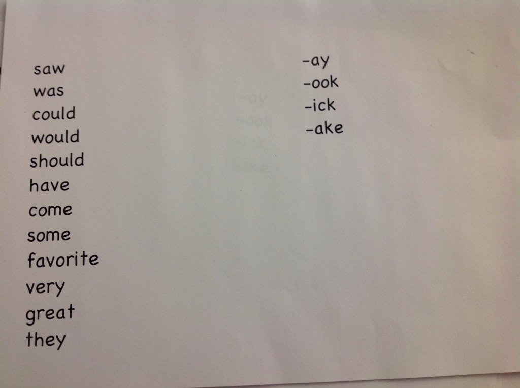 BrindaMarianne's tweet image. Practicing high frequency words and spelling chunks with a partner. #makepracticefun