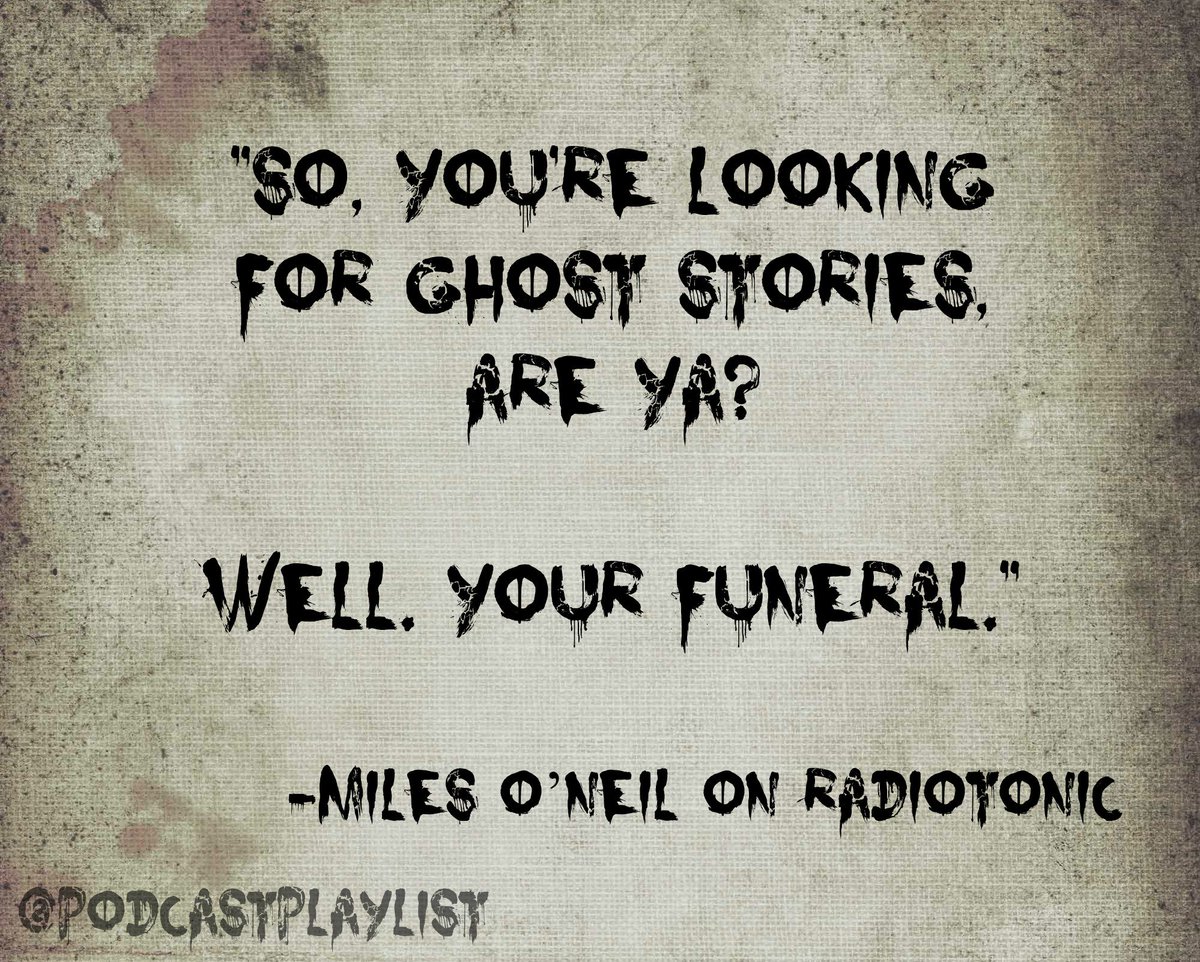 podcastplaylist's tweet photo. Ominous words from a mysterious stranger #radiotonic @RN_CAU https://t.co/jvtNjeUjnT https://t.co/NYvRETxw9a
