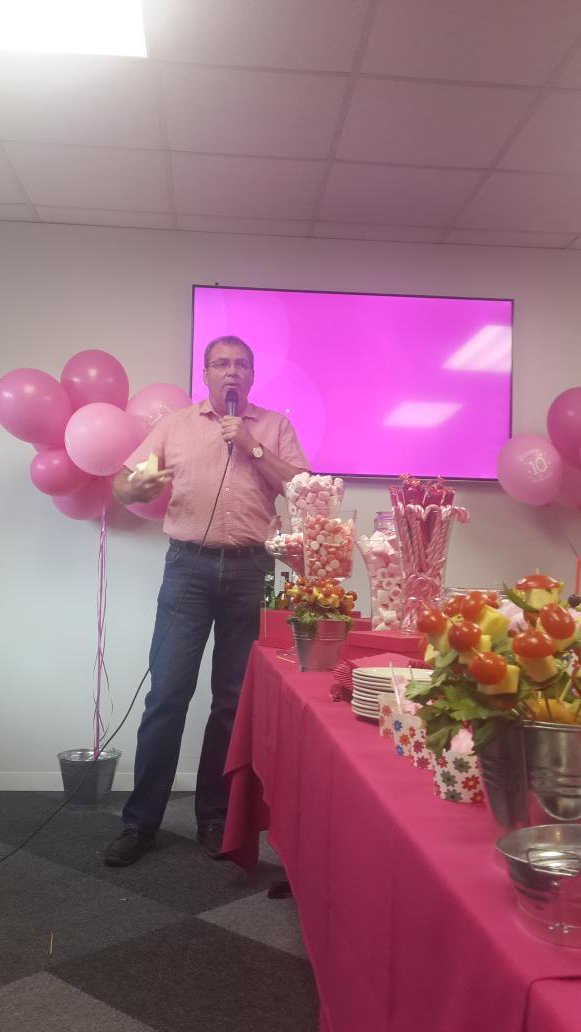 FlowComms's tweet photo. One and only David O'Sullivan opens up the #Flow10 birthday party https://t.co/hlsUNviZ40