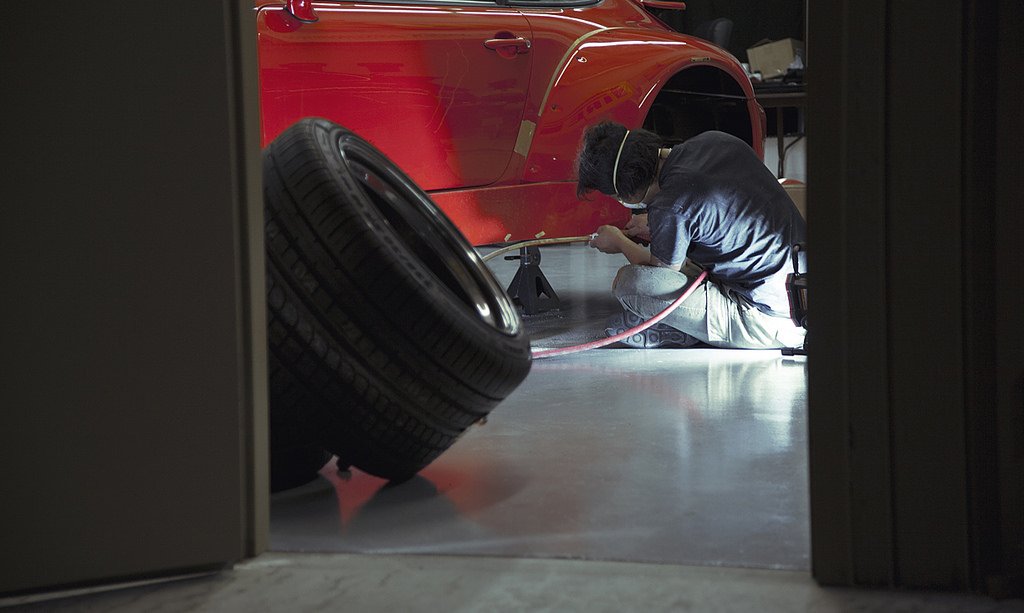 PirelliUSA's tweet photo. One of the amazing builds by Nakai-San of #RWB coming to SEMA! Be on the look out for JennaBelle #RWBLA #WalterKim https://t.co/e58k5MCDD3