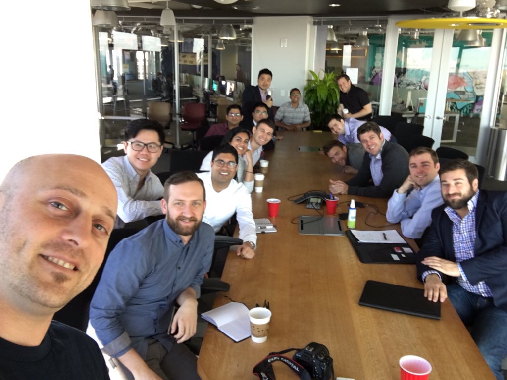 JoshuaBaer's tweet photo. Great seeing a bunch of @CarnegieMellon grad students visiting @CapitalFactory! https://t.co/Xxqo701neb