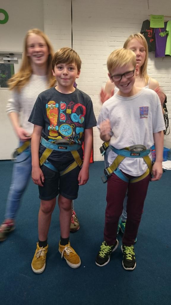Having a fab time <a href="/clipandclimb/">ClipnClimb Bristol</a>