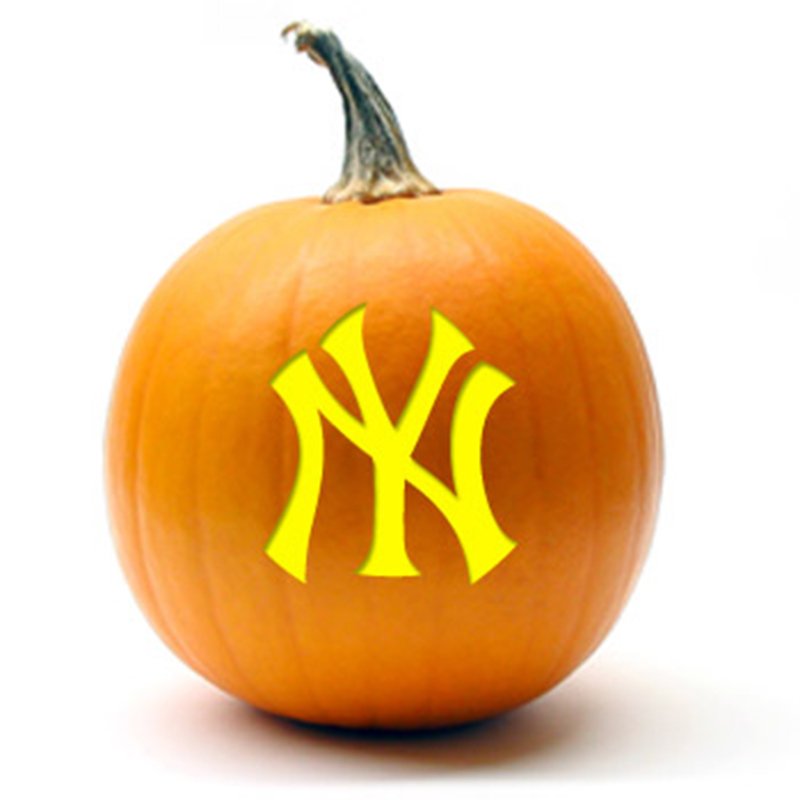 Get in the Halloween spirit by carving your own #Yankees pumpkin! http://at...