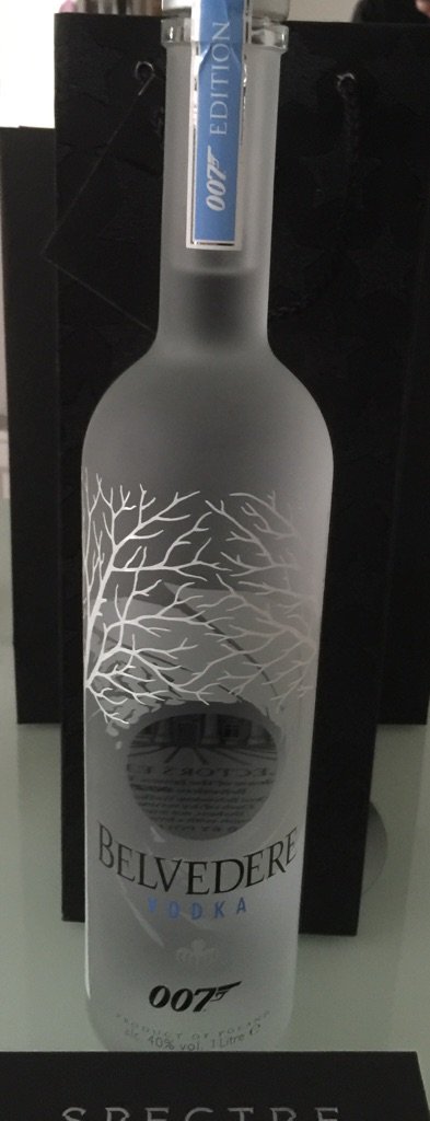 SPECTRE_PR's tweet photo. You might be able to get some of this if you are still lucky enough to find it...#SPECTRE @belvederevodka. https://t.co/7sAXaNKdlp