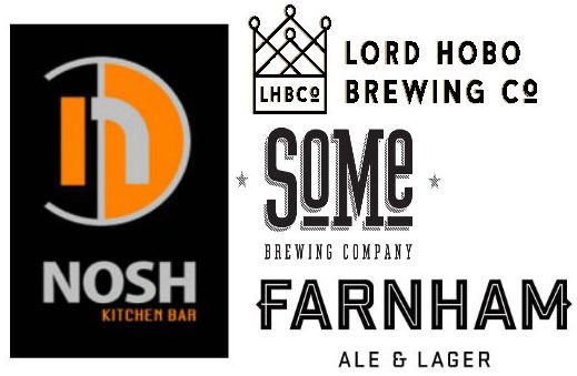 207beerweek's tweet photo. Check out @lordhobobrewing @somebrewing and @FarnhamAleLager at #NoshKitchenBar with @VlandDistribs for #207beerweek https://t.co/oW54PMmucD