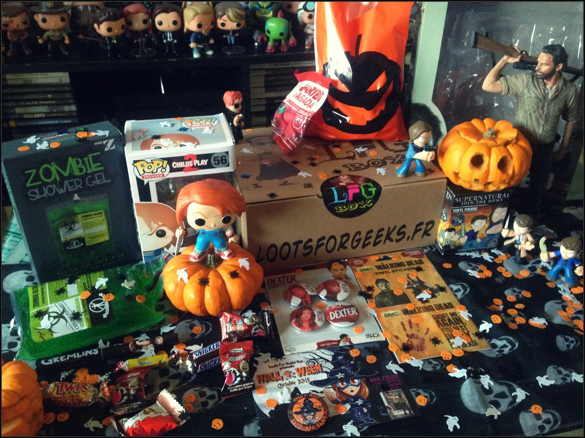 LootsForGeeks's tweet image. Contenu de nos Boxs d&apos;Octobre 2015 sur le thème d&apos;Halloween #2
#BoxGeek