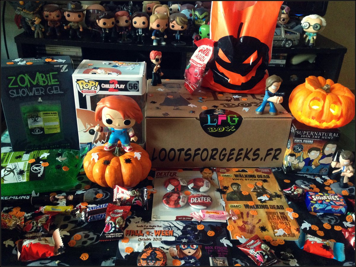 LootsForGeeks's tweet image. Contenu de nos Boxs d&apos;Octobre 2015 sur le thème d&apos;Halloween #2
#BoxGeek