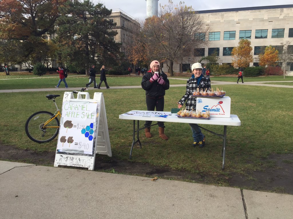 ISU_ELE's tweet photo. Hey all! Remember to stop by the #freespeechzone for a delicious homemade caramel apple! 
1 for $2.50
2 for $4.00 https://t.co/yaOw0rPrkq