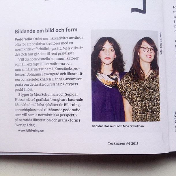 SepidarHosseini's tweet photo. Nu finns Bild-ning! #tbt #bildningsprojektet uppmärksammas i #tecknaren nr4 #sepidar https://t.co/0Jac7uF3yF