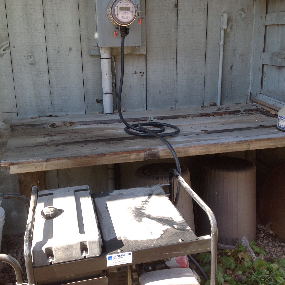 GeneratorSol's tweet image. #ONSTORM Powers Out. Easily hooked up the generator to  #GenerLink &amp;amp; we are back in business generatorsolutions.ca