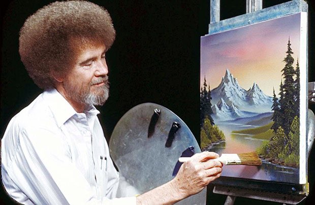 Happy birthday to the GOAT Bob Ross 
