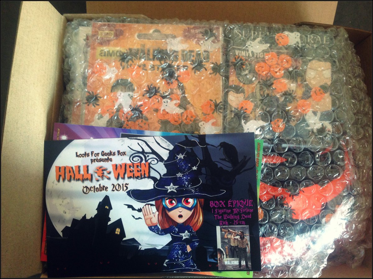 LootsForGeeks's tweet image. Contenu de nos Boxs d&apos;Octobre 2015 sur le thème d&apos;Halloween
#BoxGeek