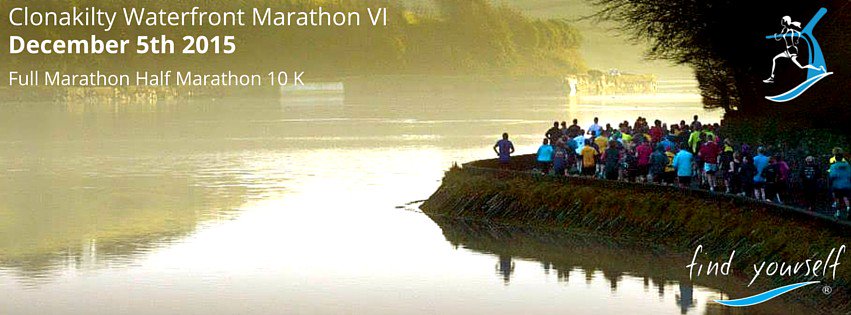 The Clonakilty Marathon, Half &amp; 10K are on 5th December ow.ly/U0YHg 
<a href="/clonmarathon/">Clonakilty Marathon</a>