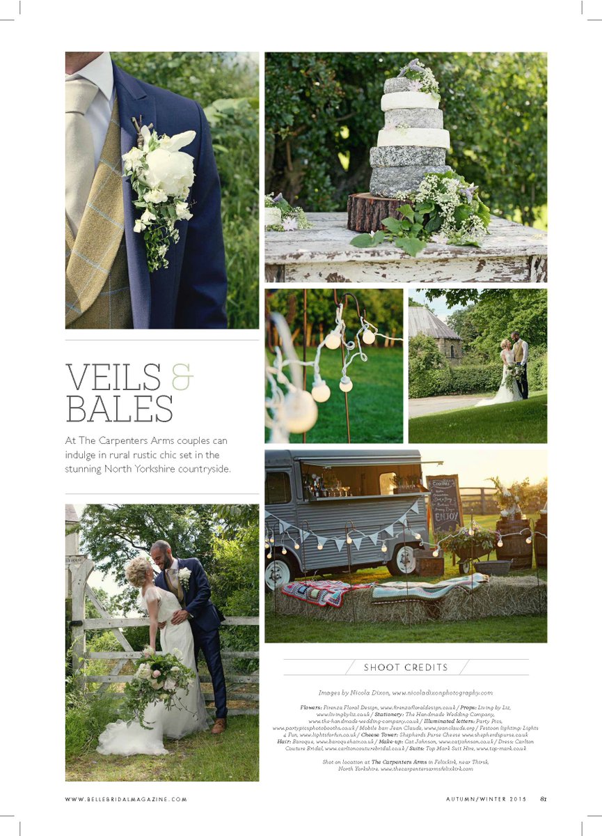 <a href="/Welcome2Yorks/">Welcome to Yorkshire</a> <a href="/bellebridalmag/">Belle Bridal Magazine</a> <a href="/NicolaLDixon/">NicolaLouiseDixon</a> amazing shoot for perfect #yorkshire country #wedding!