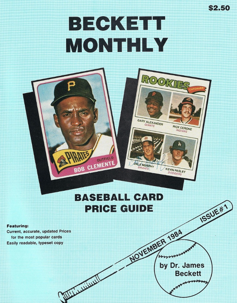 darrenrovell's tweet image. 31 Years Ago: Dr. James Beckett publishes Issue #1 of Beckett Monthly, changes the business of baseball cards