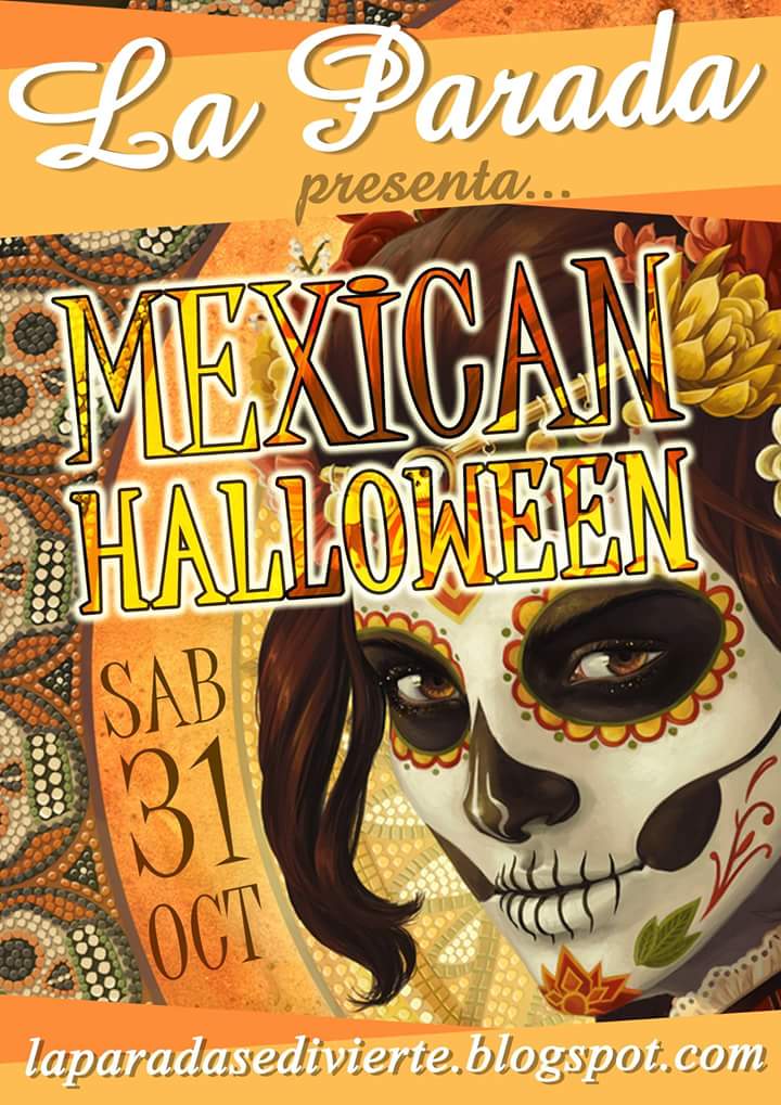 ChemaRubira's tweet photo. Noche de muertos en @PubLaParada  https://t.co/925hlaKV31 #MexicanHalloween https://t.co/SoP4DBXOEI