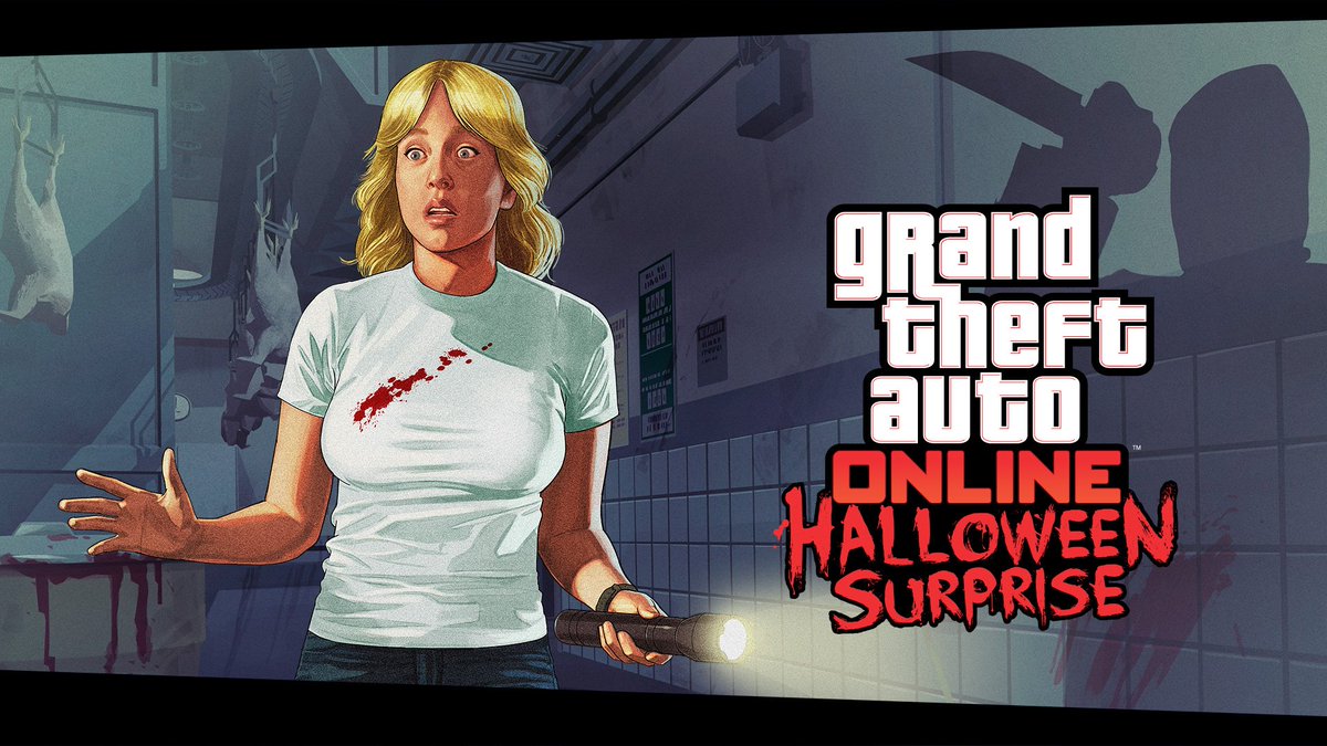 XBOX's tweet photo. The #GTAOnline [M] Halloween Surprise is available now—for a limited time—on #XboxOne: https://t.co/xy8eUs4wep https://t.co/p364bC3nbl