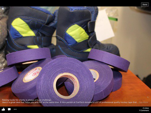 Need some purple hockey game? <a href="/LBPSB/">LBPSB</a> #hockey #purple