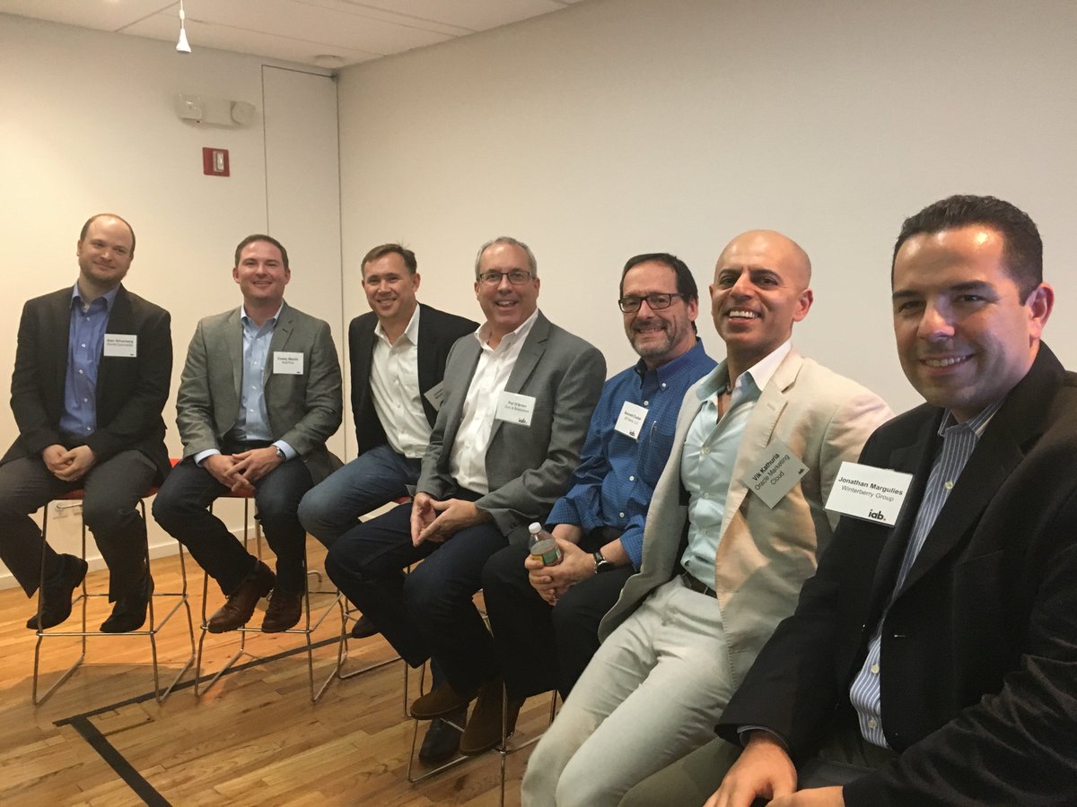 iab's tweet photo. Big thanks to all the panelists who participated in yesterday's Data as Competitive Advantage event at IAB https://t.co/UfmOCC6nLj