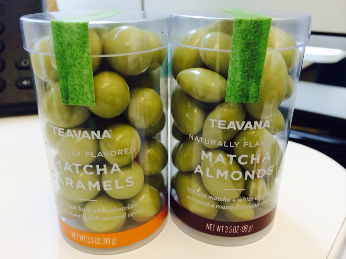 naoko_san1's tweet photo. Coming to a Teavana store near you 11/2. Matcha caramel &amp; almonds! @TEAVANA #teavanatime #matcha https://t.co/8a34SzqyHr
