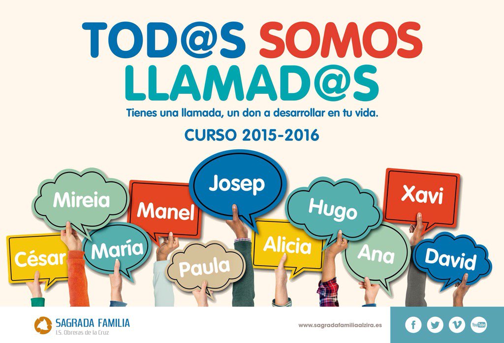 nandis_ma's tweet photo. En el @cole_sagrada ,los alumnos de 3°ESO somos llamados. Todos tenemos un don a desarrollar en nuestras vidas. https://t.co/NLLHsBpABj