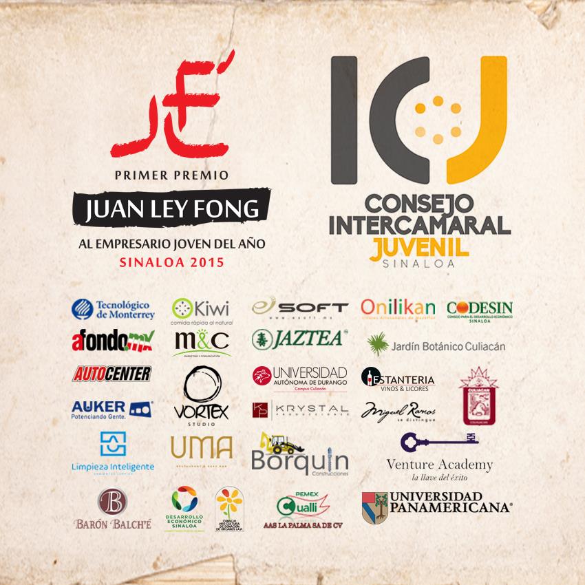 CIJSinaloa's tweet photo. Agradecemos a los patrocinadores del evento Primer Premio Juan Ley Fong al Empresario Joven del Año 2015 https://t.co/kXejju4tj7