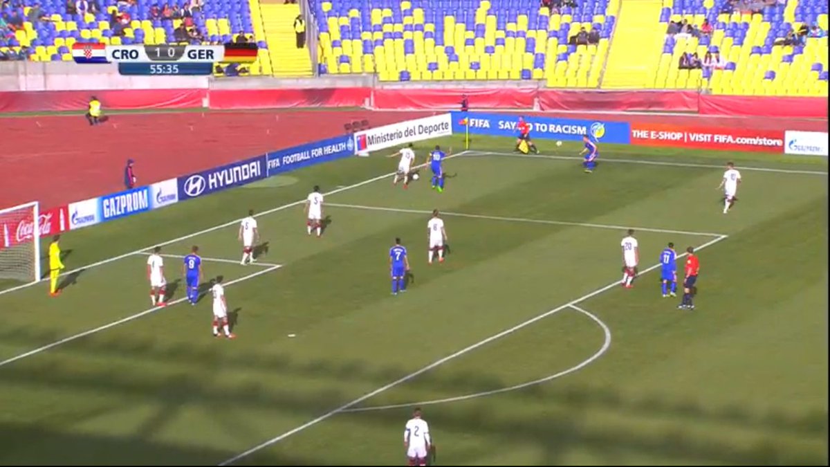 rodrigosepu's tweet photo. 2º tiempo en Concepción #MundialSub17 #CROvsGER https://t.co/H1tH21WU9S https://t.co/du0r7rQWrw