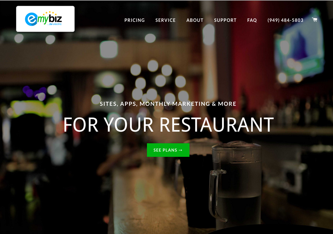 Sites, apps, monthly marketing and more for your #local #restaurant - emybiz.com #marketing