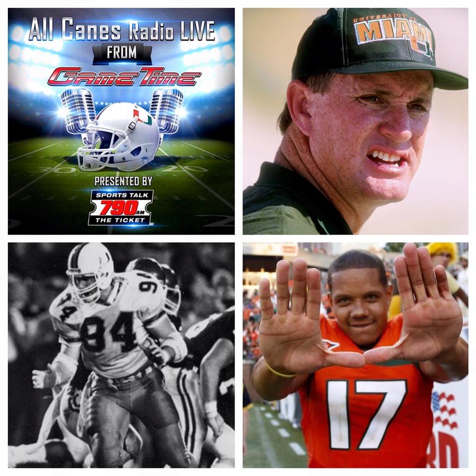 ItsAUThingBlog's tweet photo. Live on @allCanesRadio; 7-9pm @GametimeMIA; #GregMark &amp; @S_Morris17. Calling in; @TheRealC_Portis &amp; #ButchDavis! https://t.co/6Ql8hiEaOa
