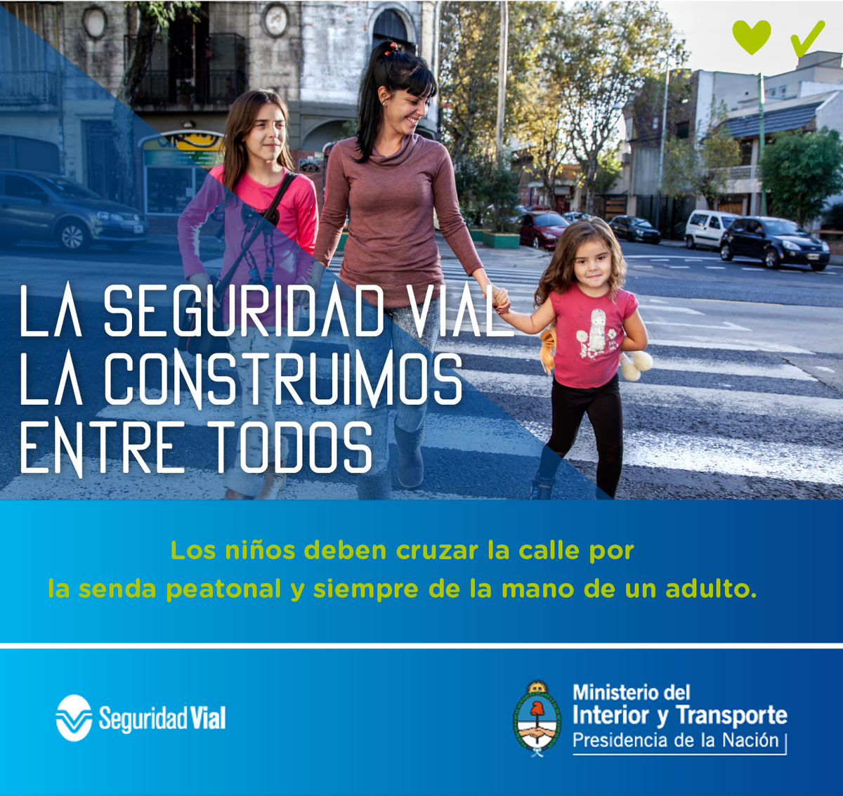ANSV_Ar's tweet photo. ¿Cómo cruzar correctamente la calle con niños? #SeguridadVial https://t.co/utIZ7PmRw6