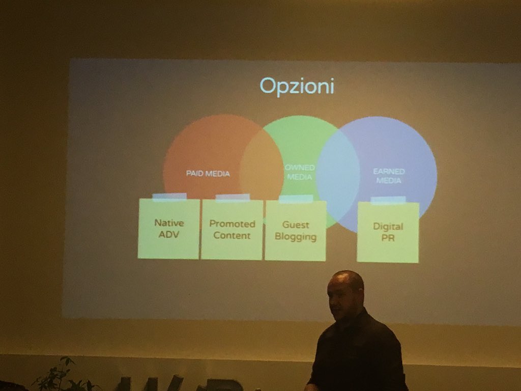 LaunchmetricsIT's tweet photo. Perchè le digital pr stanno nell'earned media e non nel paid? @pierotaglia #aPRitivo https://t.co/jFwjxu3GXB