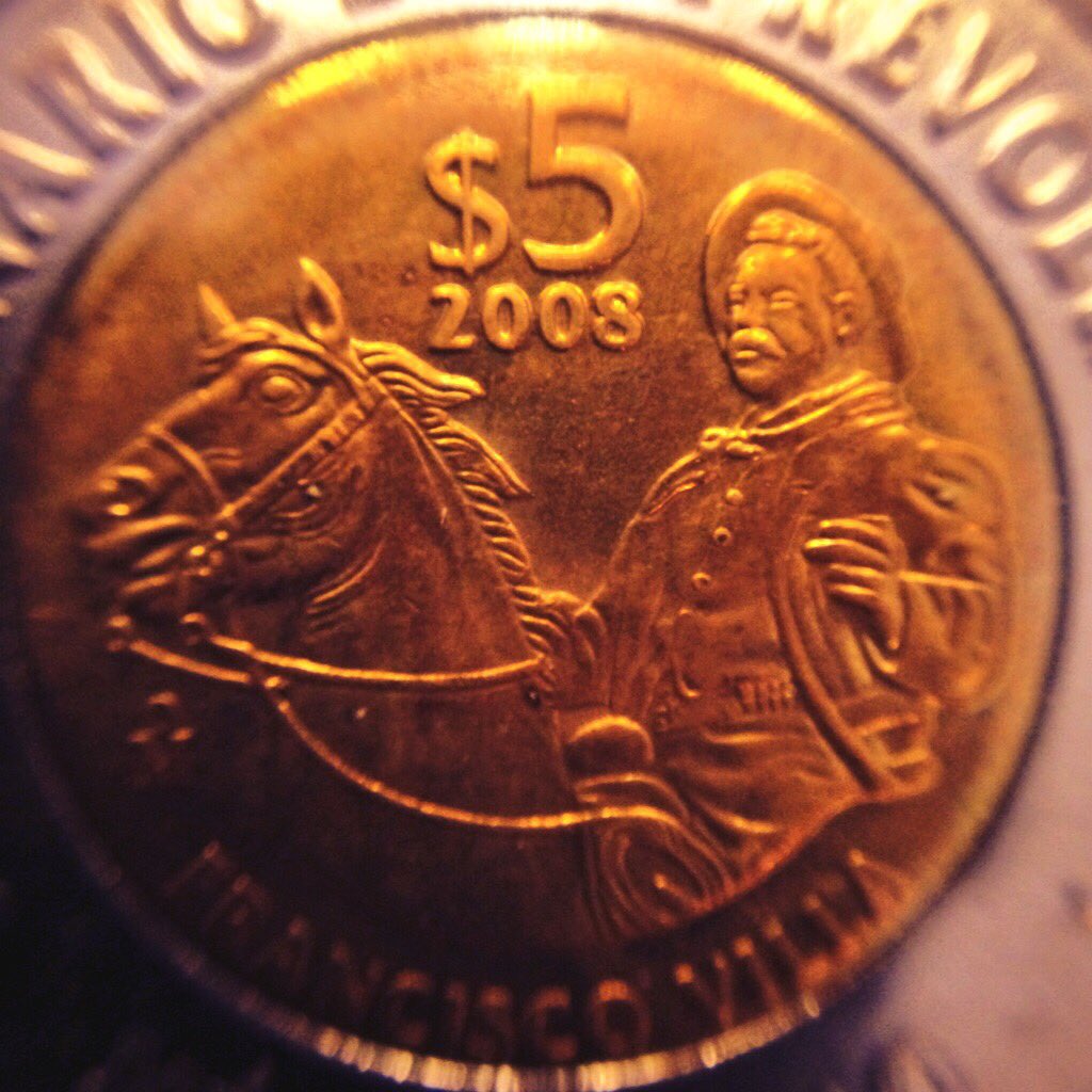 Sonumex's tweet photo. #UnDíaComoHoy de 2008 inicia la puesta en circulación de las monedas de $5 del Bicentenario|Centenario ¿las tienes? https://t.co/R4qeEPdrZD