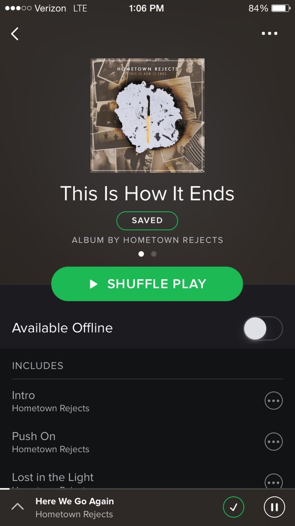 HometownRejects's tweet photo. We are now on @Spotify ! Go check our new album out and tell us what you think! https://t.co/0cRnqrMcXL