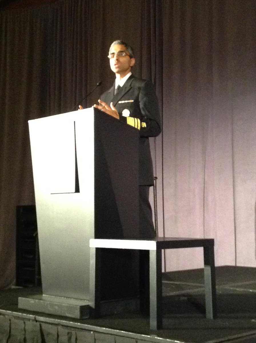 KPCommHealth's tweet photo. Murthy: This is about a lot more than walking. It is about the pursuit of health and justice. #walkingsummit https://t.co/PhUWjzeIkY